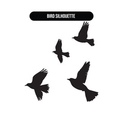 bird silhouette vector