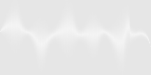 Abstract gray white line pattern gradient texture technology background.