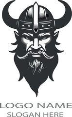 Norseman Logo Design & Vector Clip Art .