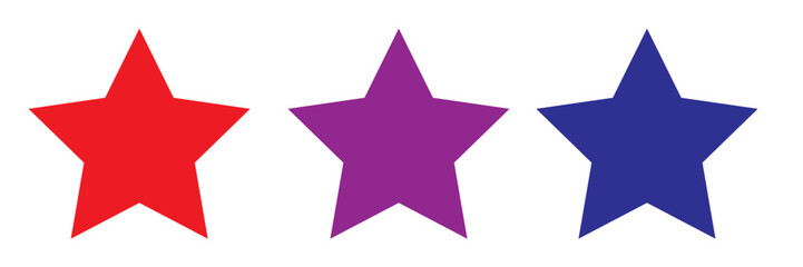 Star vector isolated icon. Stars vector icons. Stars collection. Golden Stars isolated on white background. Vector Star.