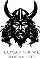 Norseman Logo Design & Vector Clip Art .