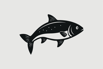 salmon-fish-monochrome-hand-drawn-illustration.eps