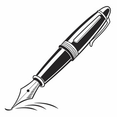 fountain pen vector