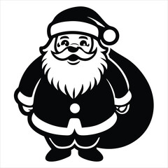 Santa Claus silhouette