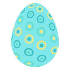 Egg easter painted easter egg easter egg pattern spot circle flat