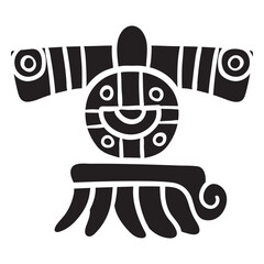Aztec incas symbols