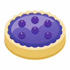 illustration of a cake