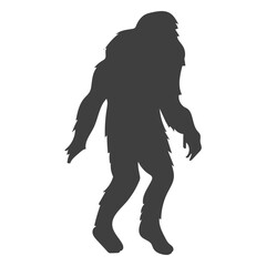 Creature monster mythical bigfoot black
