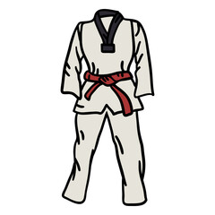 Korean taekwondo element