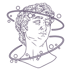 Greek man sculpture people