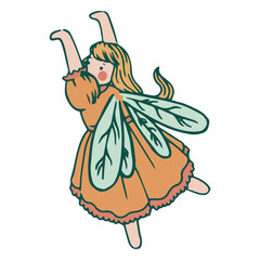 Fairy magical flying creature