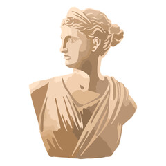 Classic sculpture of a female figure