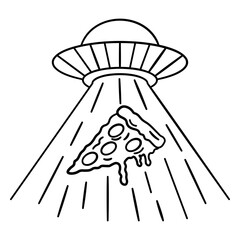 Pizza Abduction: Cheesy Encounter