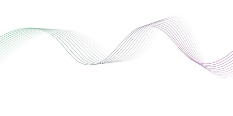 Abstract vector modern gradient white background with grey wavy lines. abstract background with lines