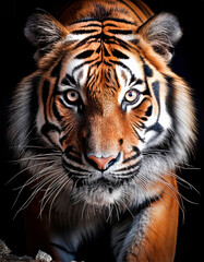 Fototapeta premium tigre, felinos, animal, fauna, inhospitalario, felíno, naturaleza, zoo, mamífero, depredador, raya