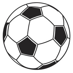 Fototapeta premium soccer ball isolated on white
