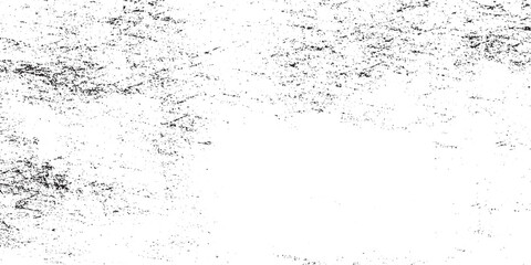 Distressed black texture. Distress Overlay Texture. Subtle grain texture overlay.  grime and scratch overlay on transparent background. Old surface grunge  White background on cement floor texture.