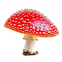 Obraz premium fly agaric isolated on white