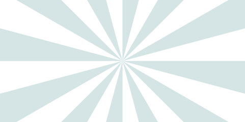 White and gray retro background with rays cartoon texture background. vector illustration circle light banner cartoon add design. Spiral radial striped backdrop design. Vintage sunrays illustration