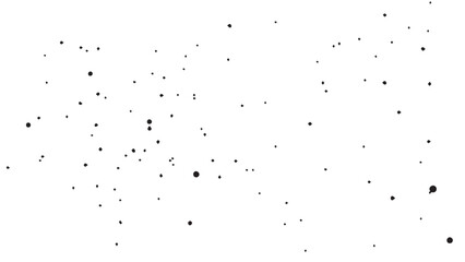 Grunge ink splash dots grained texture on white background. Ink splashes seamless pattern. Black and white spray texture.
