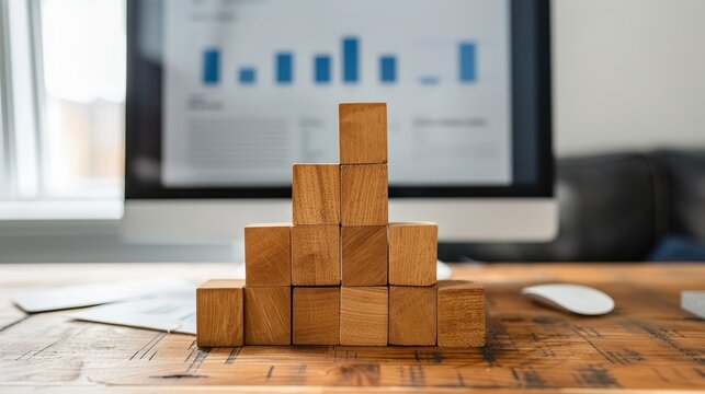 Effective business growth strategies  motivational concepts for a successful office environment