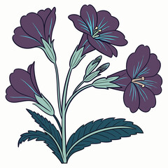 Nature's Glide, Stem Trail, Gentle Rise, Muted Elegance, Elegant Flow, Leaf Song, Silken Petals