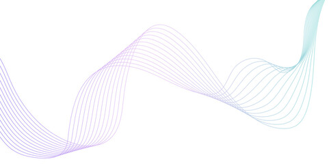 Fototapeta premium Network structure surface checkered background sport lines border. multiple wavy line gradient flowing wave line pattern. Line art striped graphic template, banner background. Digital energy waves
