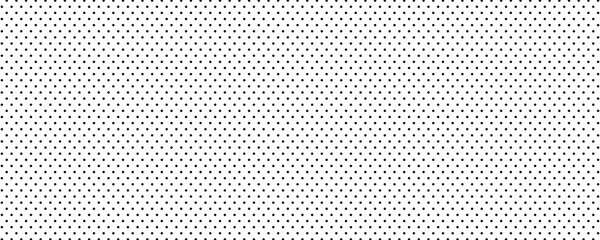 Dotted hexagon seamless pattern for bullet journal. Black dot texture. Black dot hexagon for notebook paper. Vector illustration on white background.