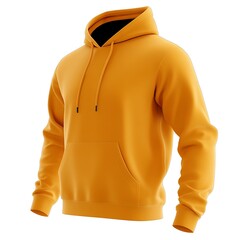 yellow shirt isolated on white