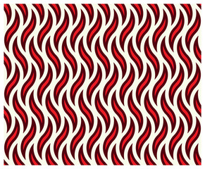 Decorative background seamless vector pattern. Architectural backdrop and textile surface pattern designs series