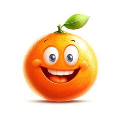 orange fruit character
