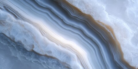 Obraz premium Abstract banded agate texture