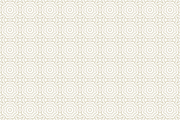 Elegant Geometric Pattern Design Subtle Beige and White Repeating Texture