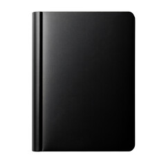 Book with black cover and stylish design for writing or sketching