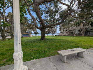 Fanuel Street Park in Mission Bay San Diego California