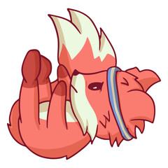 Fox color stroke gym