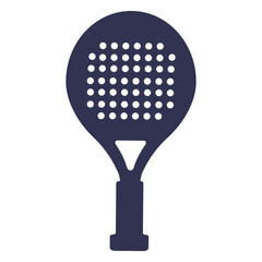 Tennis equipment silhouette