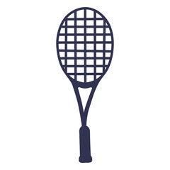 Racquet silhouette