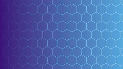Obraz premium abstract blue background hexagonal design