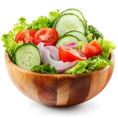 fresh vegetables on a white background