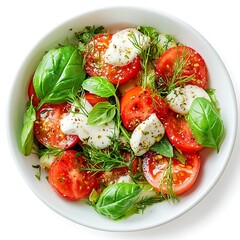 salad with tomatoes