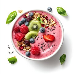 yogurt with berries