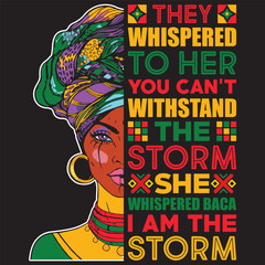 they whispered to her you can't withstand the storm she 