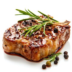 grilled meat on a plate