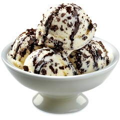 ice cream in a bowl