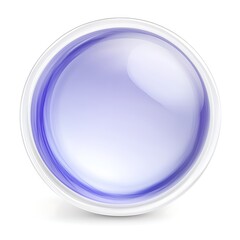 blank blue button