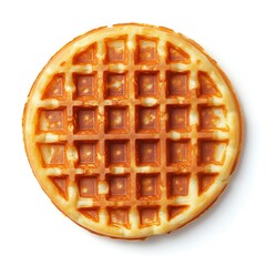 waffles on a white plate