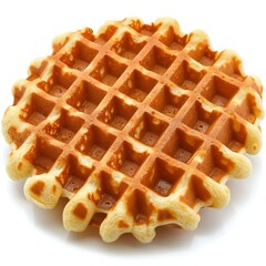 waffles isolated on white background