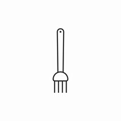 brush silicone kitchen icon sign vector