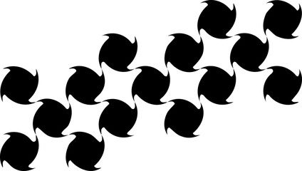 Vector, figure, abstract geometric shapes and grids.